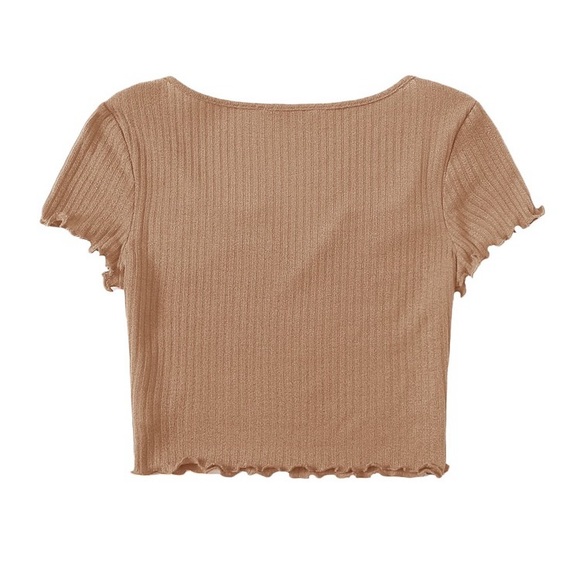 Shein basic cropped tee - Picture 2 of 6